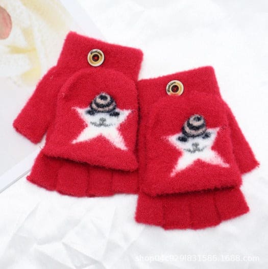 Warm Baby Gloves, Winter Mittens Gloves for Baby Kids Toddler, Unisex Cute Warm Fleece Thick Thermal Gloves for Boys Girls Warm Baby Gloves, Winter Mittens Gloves for Baby Kids Toddler, Unisex Cute Warm Fleece Thick Thermal Gloves for Boys Girls